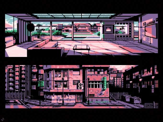 It's been a while since I drew in this palette.Perhaps will draw some stuff in it soon... or continue to doodle with Pico 8 