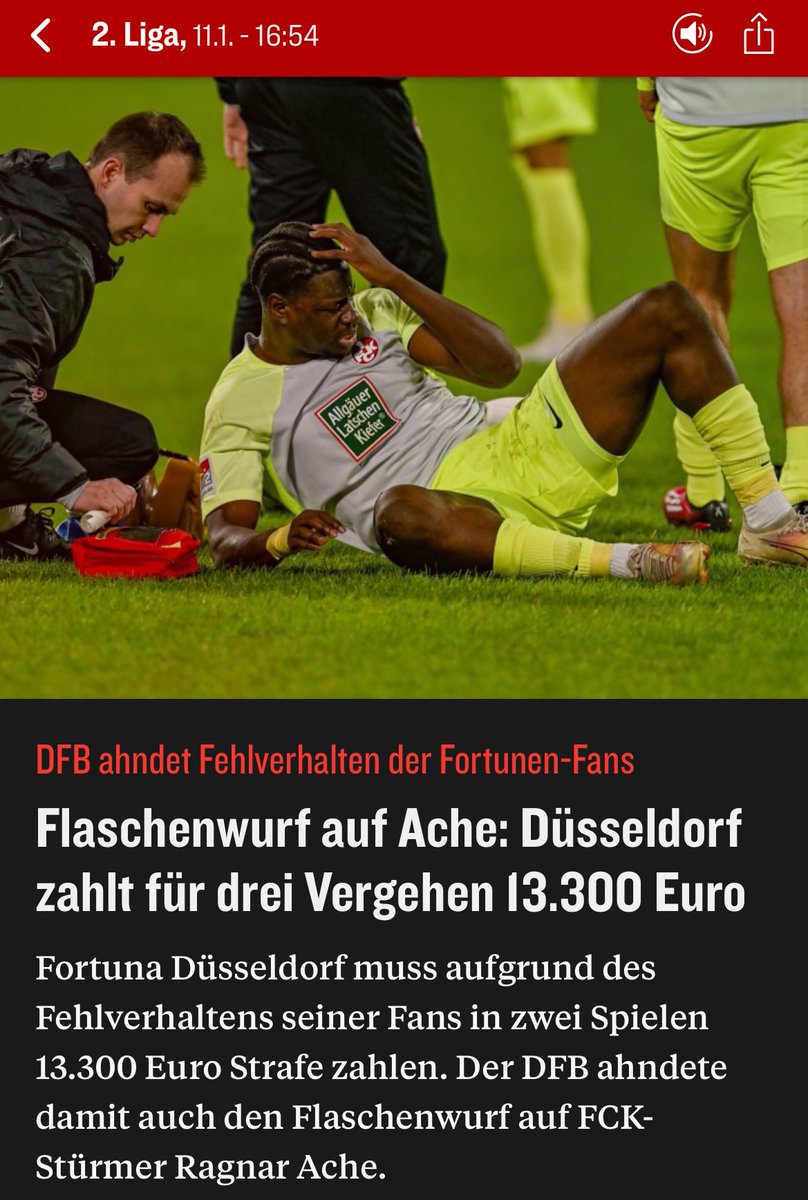 Union kann schon mal anfangen Geld zu sparen. 13.000 € hat nicht jeder Verein mal eben so #FCUBOC