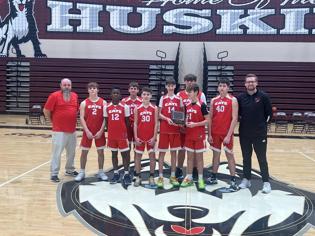 Congrats to our 8th grade boys’ basketball team on winning the 2024 TSC Tournament! 🏀❤️🐾