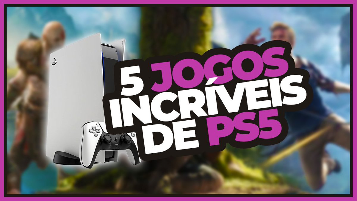 nerfandogames's tweet photo. Se você tem um PS5 ou tá pensando em garantir o seu, essa lista é pra você! Vamos explorar juntos 5 jogos IMPERDÍVEIS que prometem ação, emoção e muita diversão.

https://t.co/zYQweMkbGw https://t.co/yEX4HFDhjx