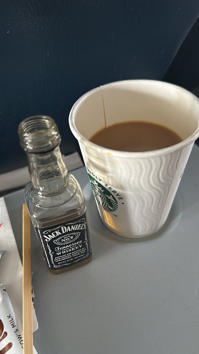 HAVE U EVER PUT BOOZE IN UR COFFEE U CANT TELL IF UR GOIN UP OR DOWN