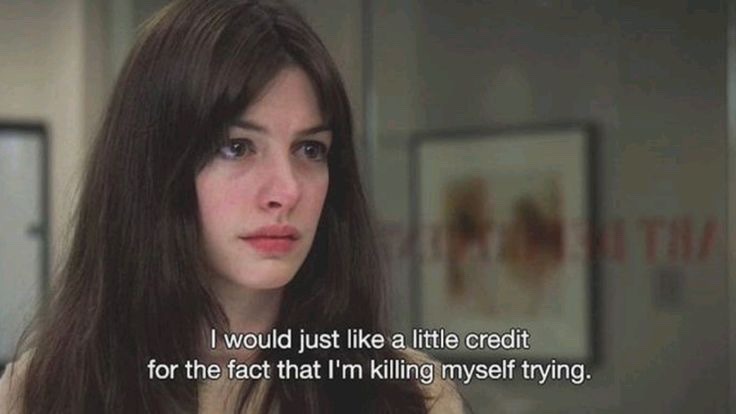 lovedropx's tweet photo. “I would just like a little credit for the fact that I’m killing myself trying”
- The Devil wears Prada (2006) https://t.co/4rEuf7JDed