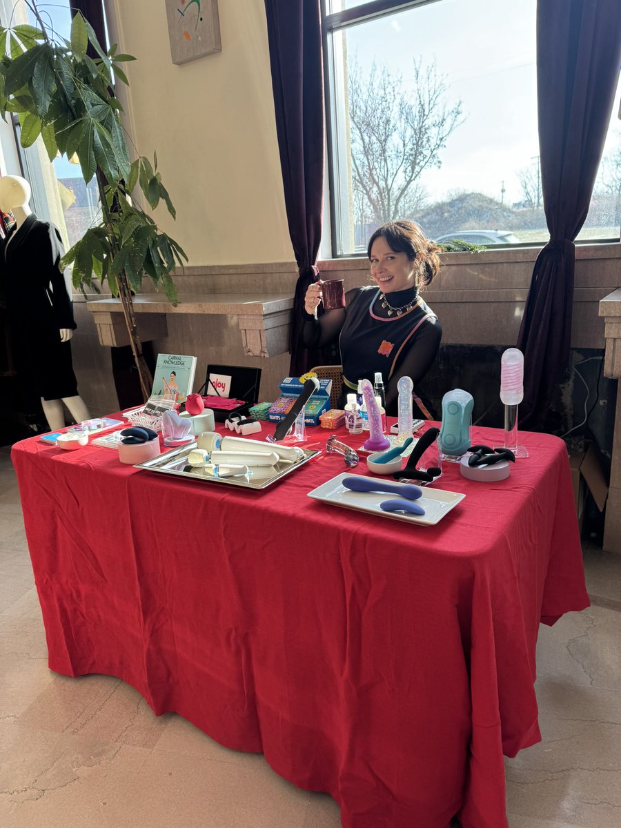 Zoë Ligon (@thongria) on Twitter photo Come visit me slinging <a href="/ShopSpectrum/">Spectrum Boutique</a> dinks at Vesper Books and Wine until 5pm Detroit 🥰 Come visit me slinging <a href="/ShopSpectrum/">Spectrum Boutique</a> dinks at Vesper Books and Wine until 5pm Detroit 🥰