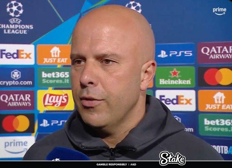 BNF_RM's tweet photo. ‼️ The best player in the Premier League's history?

🗣️ Arne Slot: "I think it's Cristiano Ronaldo". https://t.co/1ktnfNB5iv