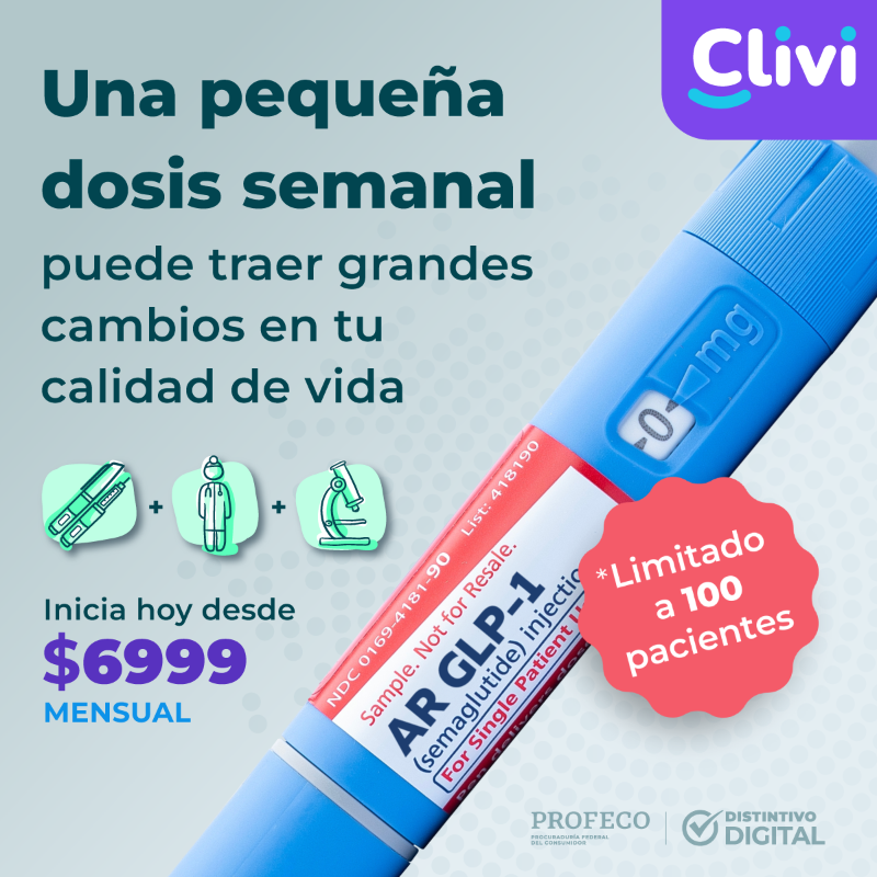 CliviSalud's tweet photo. 💡 ¿Listo para un cambio real? Con Clivi, bajar de peso es seguro, sencillo y respaldado por especialistas. 👨‍⚕️🥗