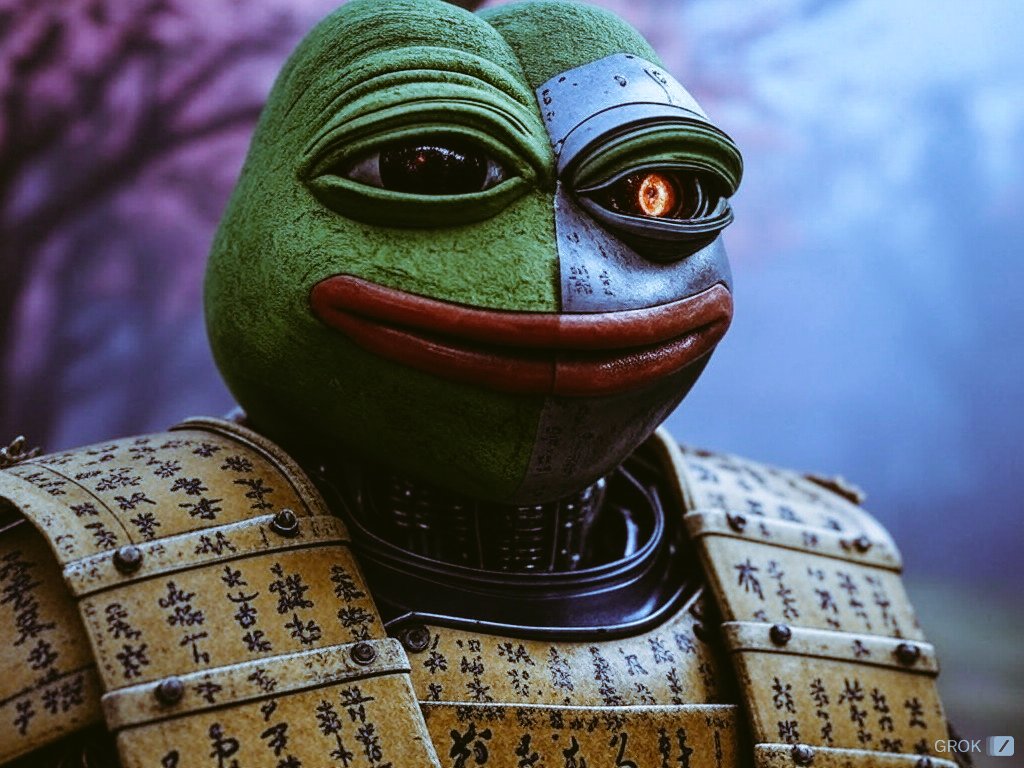 _Lembz's tweet image. Samurai Jack $PEPE #halfmachine