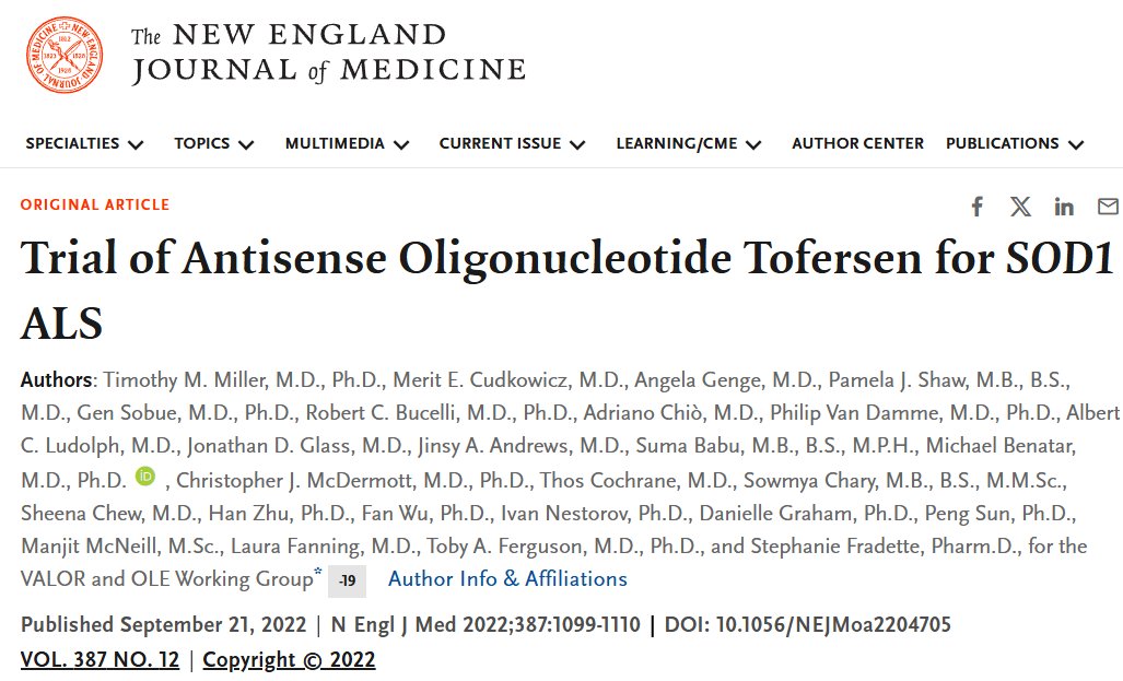 <a href="/statnews/">STAT</a> No 22 yr old with #ALS should die when a drug could help her live.  It’s inhumane for BCBS-TX to deny coverage for <a href="/Biogen/">Biogen</a>’s ASO #Qalsody.
 
1. BCBS-TX is denying coverage alleging “clinical benefit has not been established.”  But Shelby’s medical records document her ACTUAL
