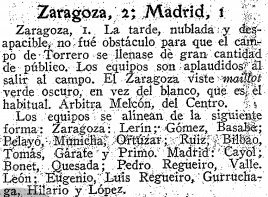 CAMISETAS_SC's tweet image. Podrá gustarte más o menos, pero que nadie diga que el color verde no representa al #RealZaragoza , cuando se uso como segundo uniforme continuamente entre 1932 y 1943. Y en Torrero, ya que en esa época el equipo local era el que cambiaba su camiseta.
