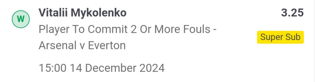 OddsOracleBets's tweet image. ✅ Got 2 fouls so just missing out on the full ladder but profitable bet