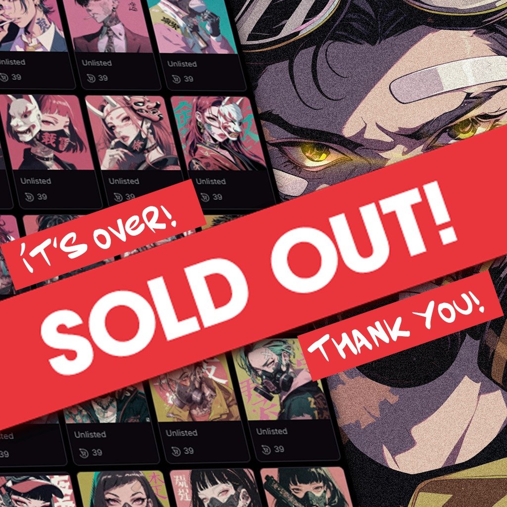 🚨🚨DAIZEN IS SOLD OUT! 🚨🚨

Thanks to everyone who minted this collection, without you, none of this would be possible. We are all DAIZEN! 

You can now trade DAIZEN via <a href="/MagicEden/">Magic Eden 🪄</a> link bellow 👇👇