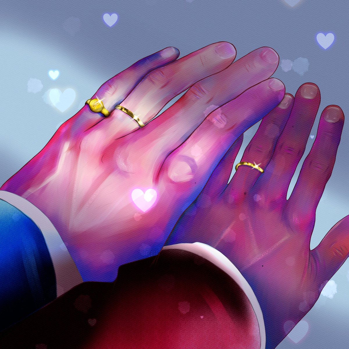 They're engaged etc etc 💍 ✨
#RWRBart #FIRSTPRINCE #RWRBfanart