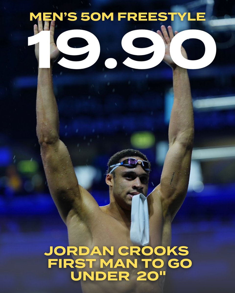 HISTORY WAS MADE. #Swimming #WorldRecord