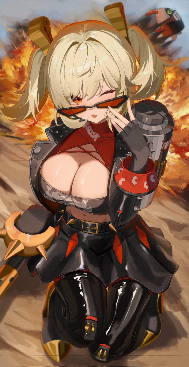 Shimada_Switch1's tweet photo. Your number 1 bartender from the outer ring is here! Want a glass of Nitro-fuel~? Or maybe ignite something?

🔥Tries to be decently active
🔥Most likely to eat or be eaten
🔥Can be busy at times
🔥#VRP #MVRP https://t.co/kYn5zMBMqO