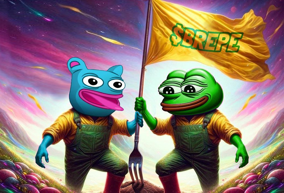 2memes1coin's tweet photo. Happy Weekend $BREPE Army.. #2Memes1Coin https://t.co/J71BDgElb9