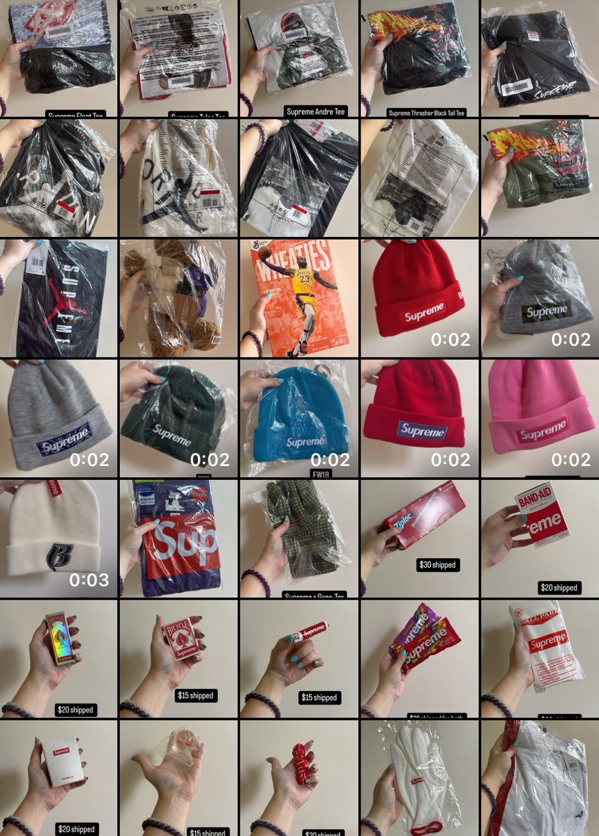 Tons of items posted on my story for great prices !! IG: @he_resale