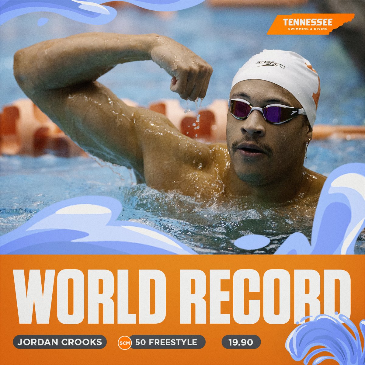 THE FASTEST OF ALL TIME. 

Jordan Crooks shatters his own short course World Record from this morning in the 50 free! He becomes the first person ever to go sub-20 seconds in the event!!!

The reigning champ will look to defend his title tomorrow!
