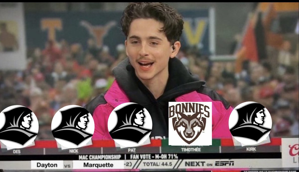 Jimmy_557's tweet photo. Gameday @BonniesMBB https://t.co/iZQgv0XoC0