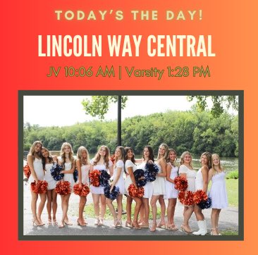 Chargerette Fans- 
Come out and support us tomorrow at our first competition. See you there. 

🗓 December 15th, 2024
📍1801 E Lincoln Hwy, New Lenox, IL 60451