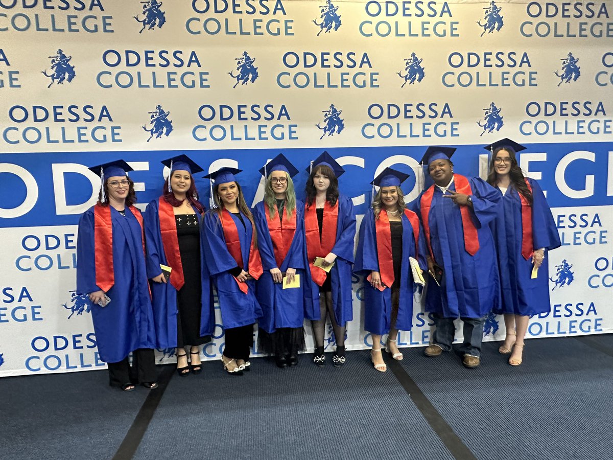 OCPresGDW's tweet photo. On behalf of the entire @OdessaCollege team, I wish you all a happy graduation weekend!  We are proud of and for all of our graduates. #Salute https://t.co/Jd3CqWd4Qx