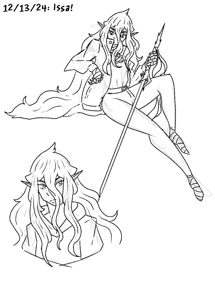JulienWestt's tweet photo. Here’s more of my vampire characters, this is Issa,

#sketch #digitalart #OCs #vampires #vampireOCs https://t.co/QjO9KuEHhs