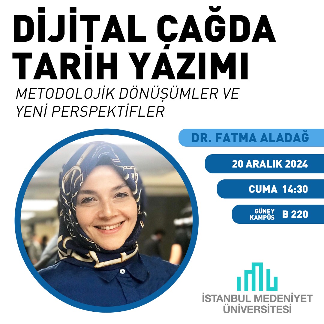 ottoman_studies's tweet photo. 📢 This Friday, we will host @fatmaaladag and have a delightful chat.

All who are interested are welcome to join! https://t.co/0TfE1OXhEj