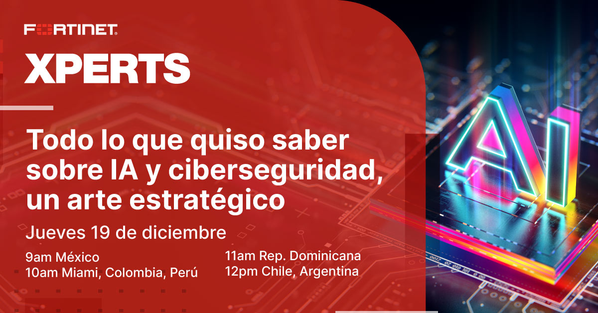JOSEGMM's tweet photo. Únete al último Xperts In Studio del año y descubre cómo implementar IA en la ciberseguridad, desde sus orígenes hasta estrategias actuales. 🚀

🗓️ Dic 19 | 10am Miami

Regístrate: https://t.co/ARp4PsTANI https://t.co/1uwdU9J1HA