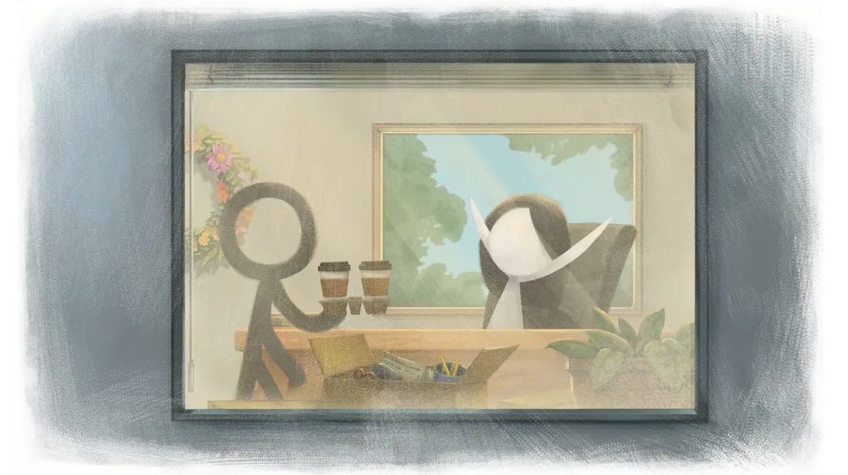 StickLaserPhase's tweet photo. Man, look at this symbolism tho! victim is ever haunted by the memory of Alan, but with Mitsi around, she makes the trauma bearable. He can just forget everything and be happy in her company 😭 https://t.co/iQLYeHgwdV