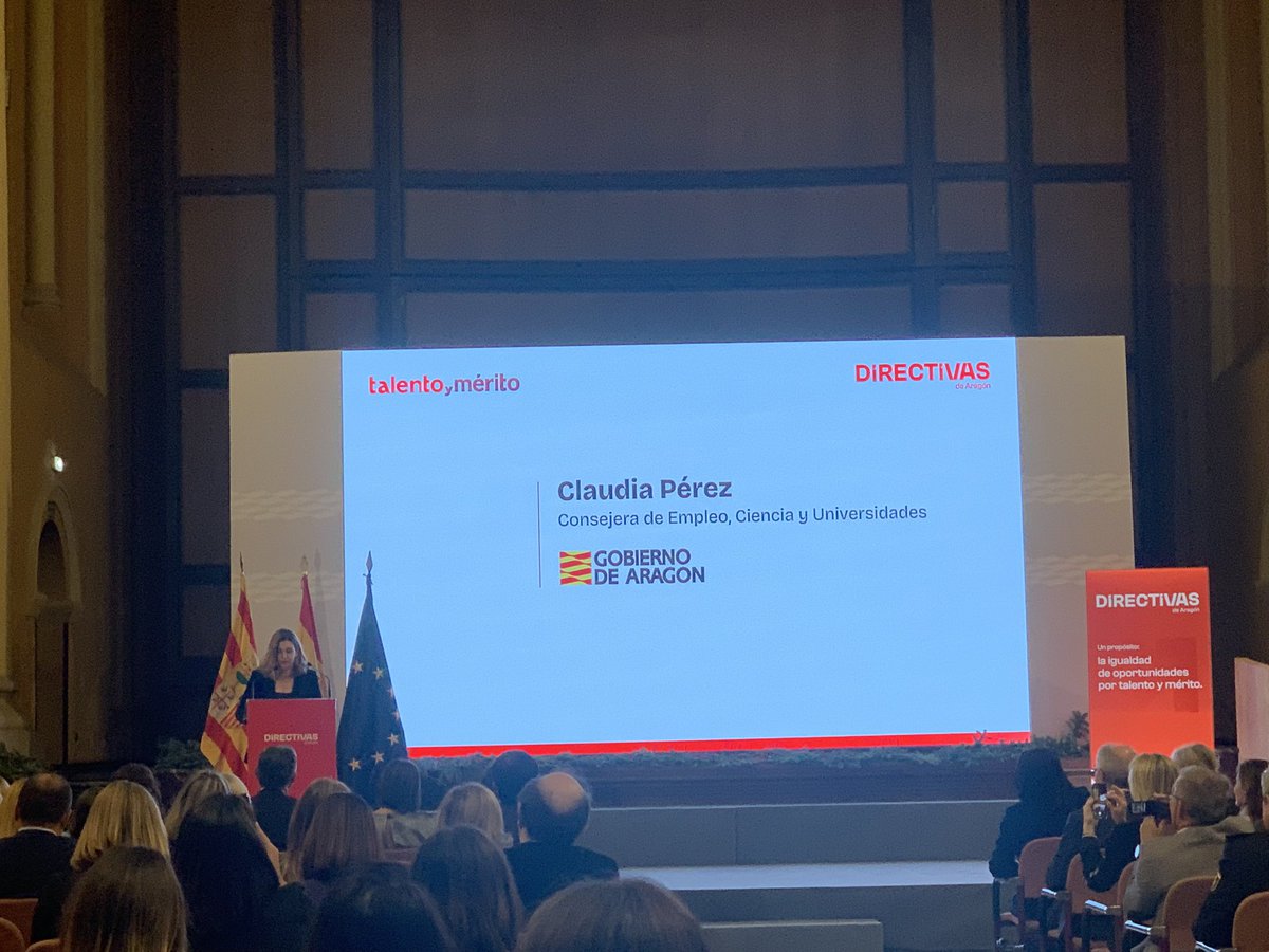 rosamigueld's tweet photo. El jueves asistí a los VI Premios Talento y Mérito de @Directivas_ARGN  ✨, un evento que celebra el liderazgo femenino.

👏 Enhorabuena a nuestra presidenta Maria Sasot y a todos los premiados por su gran labor.

#LiderazgoFemenino #PremiosTalentoYMérito #DirectivasDeAragón” https://t.co/szEyOYV2WK