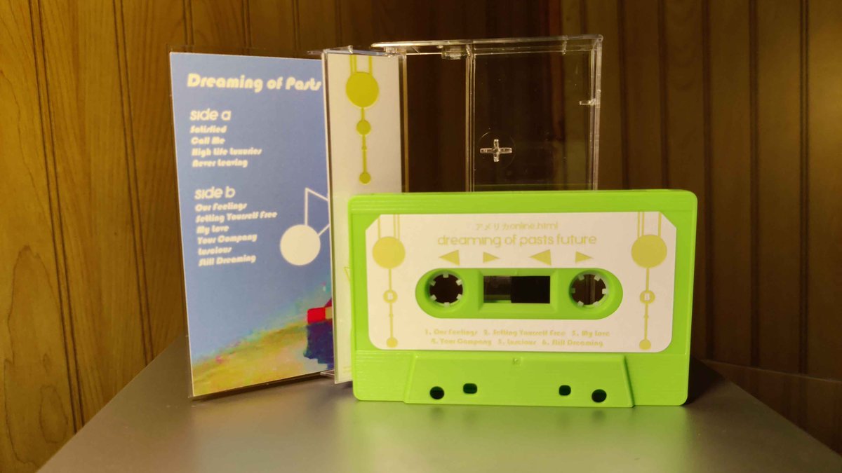 shatterfoil's tweet image. Copies of アメリカONLINE.html (@AmerikaHTML) - Dreaming of Pasts Future are now available on the site! If you&apos;ve been looking for slushwave with a pop-flavored spin to it, then this artist has been mastering their approach on their release with us.

shatterfoilindustries.bandcamp.com/album/dreaming…