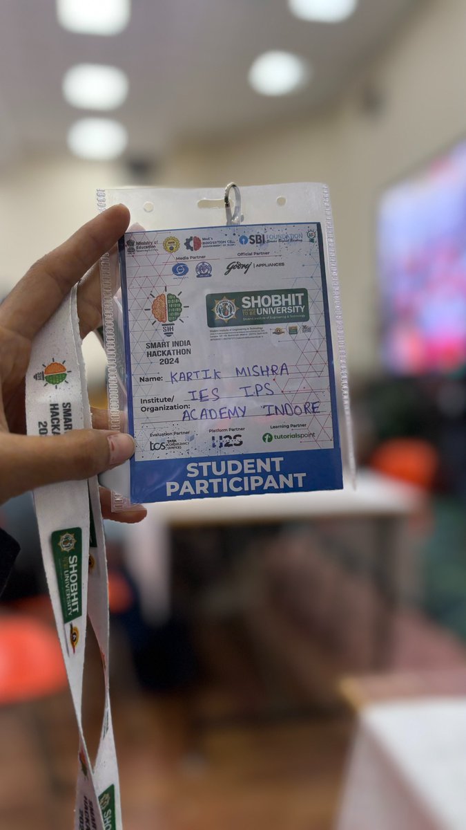 kartikmishra01_'s tweet image. Had an amazing time at #SIH2024! 🚀 Learned so much, built cool stuff, and had a blast with the team. Here’s to more innovative adventures ahead! 💡🔥 #HackathonVibes