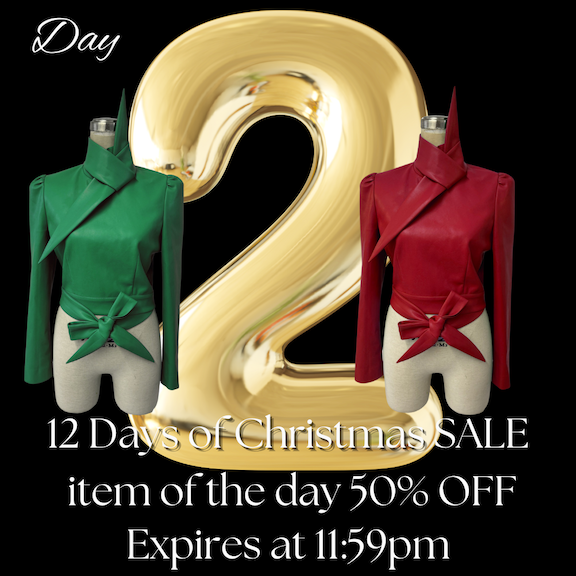 Materialguygal's tweet photo. 🎄12 Days of Christmas SALE🎄🛍️ 
Versatile Tie Top with Exposed Zipper
A perfect balance of edge and elegance, this tie-top pairs beautifully with anything from leather to denim. https://t.co/DSxngAI1xX