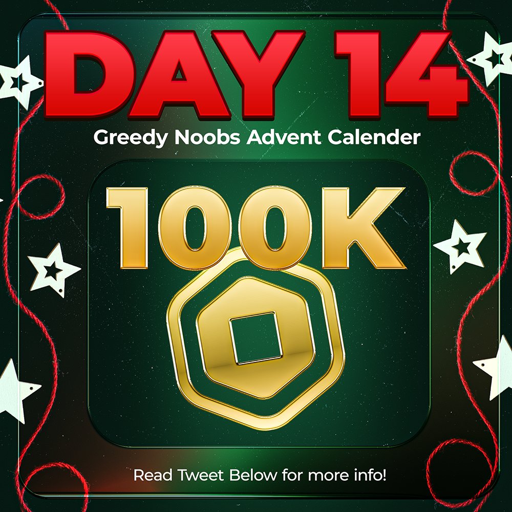 Greedy Noobs tweet media