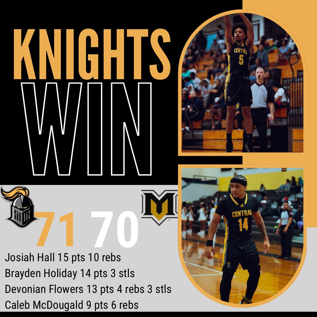 Black Knights get the region win over Mt View last night . Stats posted below. Next up Therrell today at the 🏰 4:00.