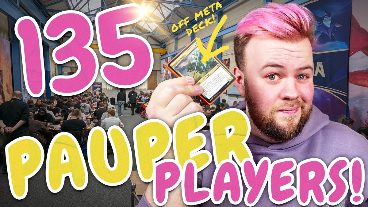 The other week we took part in the UK's biggest ever dedicated Pauper tournament and Wheels managed to finish top half with a spicy brew! 

Join him as he recounts his journey through the tournament and shows off the deck

youtu.be/ZtugDiudjC8