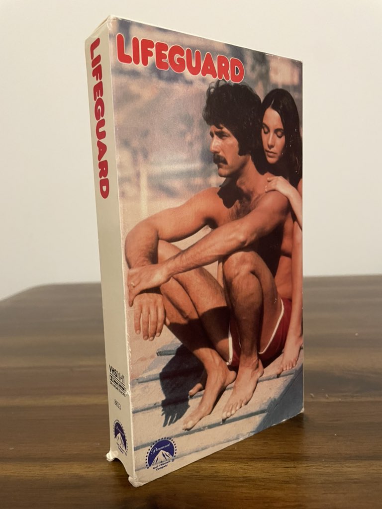 FunCityEdition's tweet photo. On home video, LIFEGUARD eschews the comic book-like one-sheet art for something more befitting the film’s contemplative, (mostly) serious tone. #Lifeguard #SamElliott #KathleenQuinlan #DanielPetrie #VHS #ParamountHomeVideo #FunCityEditions https://t.co/LHxmNNA0oj