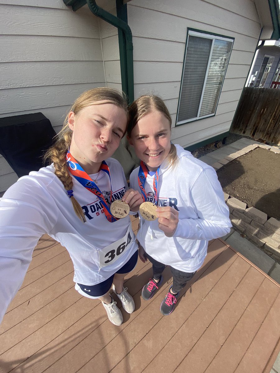 Thorton’s Annual Family 5K today! Placed 3rd in the 15-19 age category for females with Victoria placing second. Beautiful day to go out and run 🏃‍♀️<a href="/Victoriap2025/">Victoria Pearson</a>