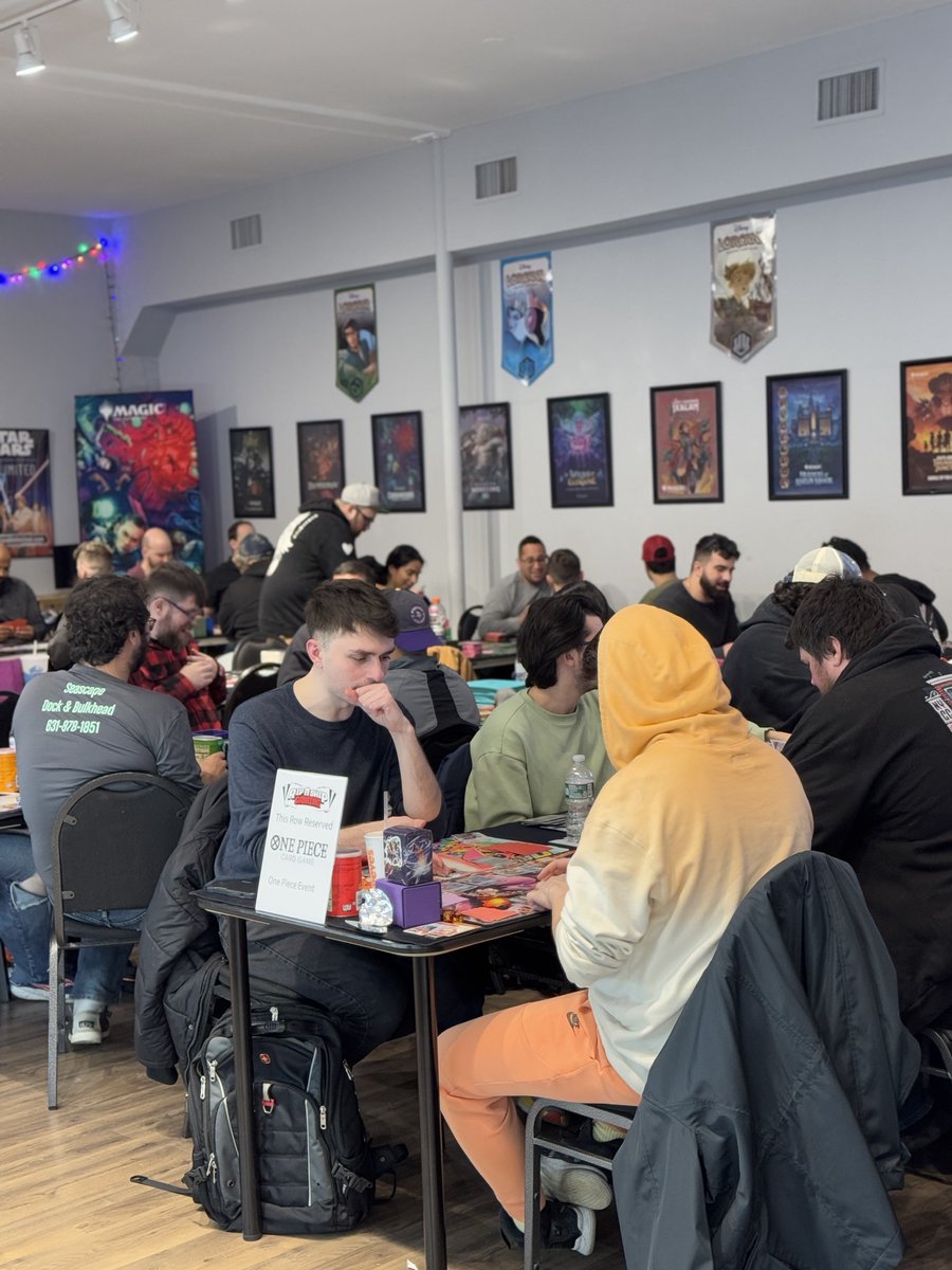 RipnShip's tweet photo. We are home to Long Island's largest TCG events! Here are some moments from our Magic Standard, CDH, Flesh & Blood, & One Piece 2nd Anniversary! 🔥 Follow us to stay tuned on upcoming events you DON'T want to miss.
#tcgevents #tcgevents #tradingcardevent #TradingCardEvent #tradingcardevents #trading #tradingcards #tcgcommunity #tcgcommunity