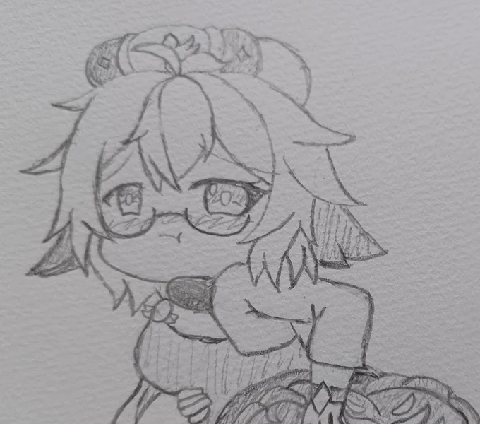 エチチ絵になったので、こんぐらい…
スクロースちゃんԅ( ˘ω˘ ԅ) モミモミ 