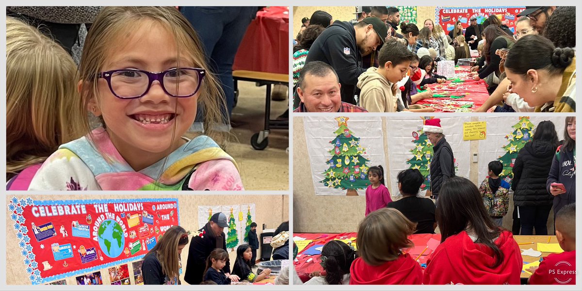 Celebrating holidays around the world with a festive family craft night! A wonderful evening bringing families together through creativity and joy #AnnieRMitchell #IAmVUSD <a href="/coachinwpurpose/">Aída</a> <a href="/NataliGarza1/">Natali Garza</a>