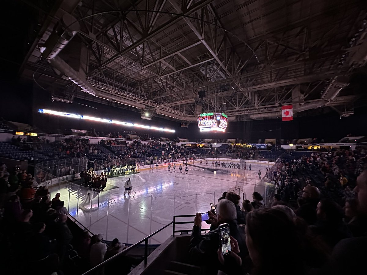 Fantastic performance by our NMS and NHS Choirs at the Railers game tonight!