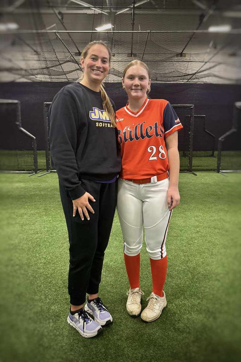 Madeline “Maddie” Grice (@pitcher_mg33) on Twitter photo I had a great time at the <a href="/JMUSoftball/">JMU Softball</a> pitching prospect camp today! Thank you Coach <a href="/maddiepenta/">Madison Penta</a> for giving me some really good tips on my different pitches! 💜💛🥎 <a href="/Coach_LaPorte/">Loren LaPorte</a> @BulletsGarza <a href="/EastCobbBullets/">EC Bullets Fastpitch</a> I had a great time at the <a href="/JMUSoftball/">JMU Softball</a> pitching prospect camp today! Thank you Coach <a href="/maddiepenta/">Madison Penta</a> for giving me some really good tips on my different pitches! 💜💛🥎 <a href="/Coach_LaPorte/">Loren LaPorte</a> @BulletsGarza <a href="/EastCobbBullets/">EC Bullets Fastpitch</a>