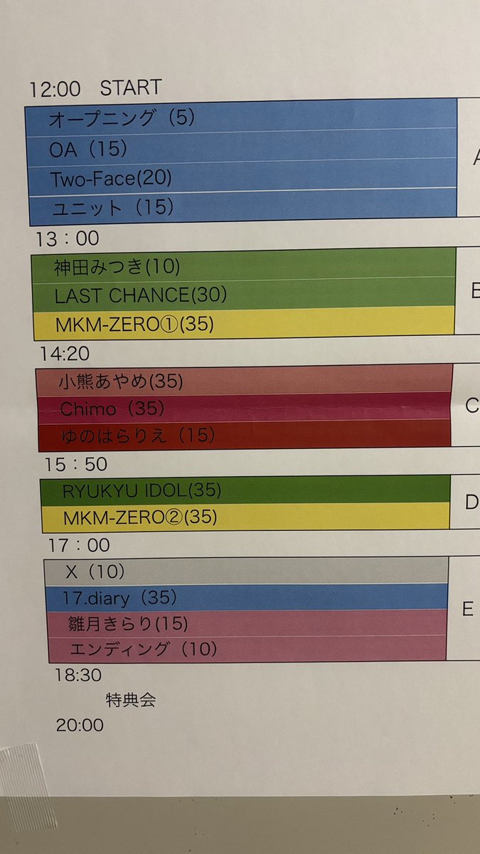 MKMZERO's tweet photo. 【本日開催】H.I.F season.6
機材トラブルのためリハーサルがおしております。開場開演時間が遅れる可能性があります。ご了承ください。

⚠️演出その他の都合により出演グループの順番が変わる可能性があります
⚠️ステージにはモノを投げ入れないでください
⚠️ライブ中に怪我をされても自己責任で https://t.co/IS4ZcByi70