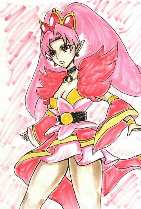 「#キュアスカーレット生誕祭2024#紅城トワ生誕祭2024 ひとまず過去絵お祝い」|沖庵のイラスト