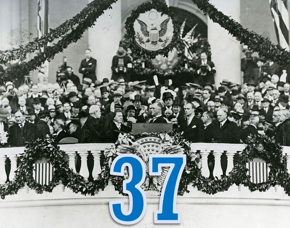 presidencies89's tweet photo. With the 1933 inauguration, the Roosevelts began the tradition of the soon-to-be-inaugurated president participating in morning worship service prior to the ceremony with the two attending a service at St. John's Church. #InaugurationCountdown #POTUS https://t.co/b97tZedHQ6 https://t.co/K1ORGOUkdf