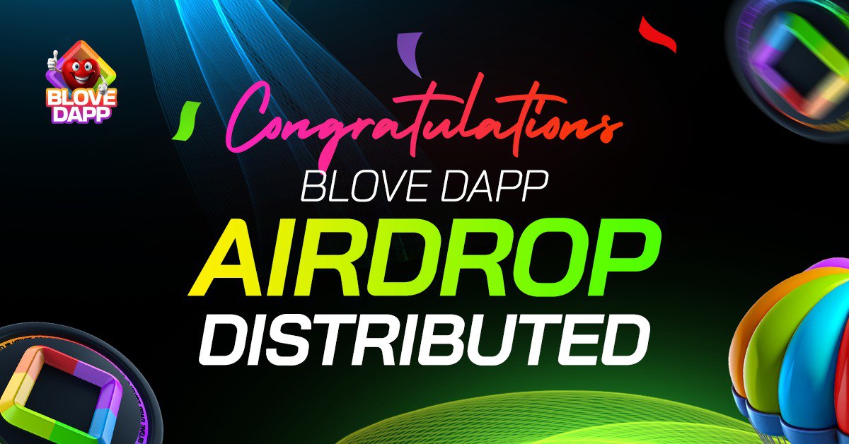 blog.blovedapp.com/the-blove-dapp…

The BLove DApp Airdrop Phase 1 Worth $150M Distributed Successfully