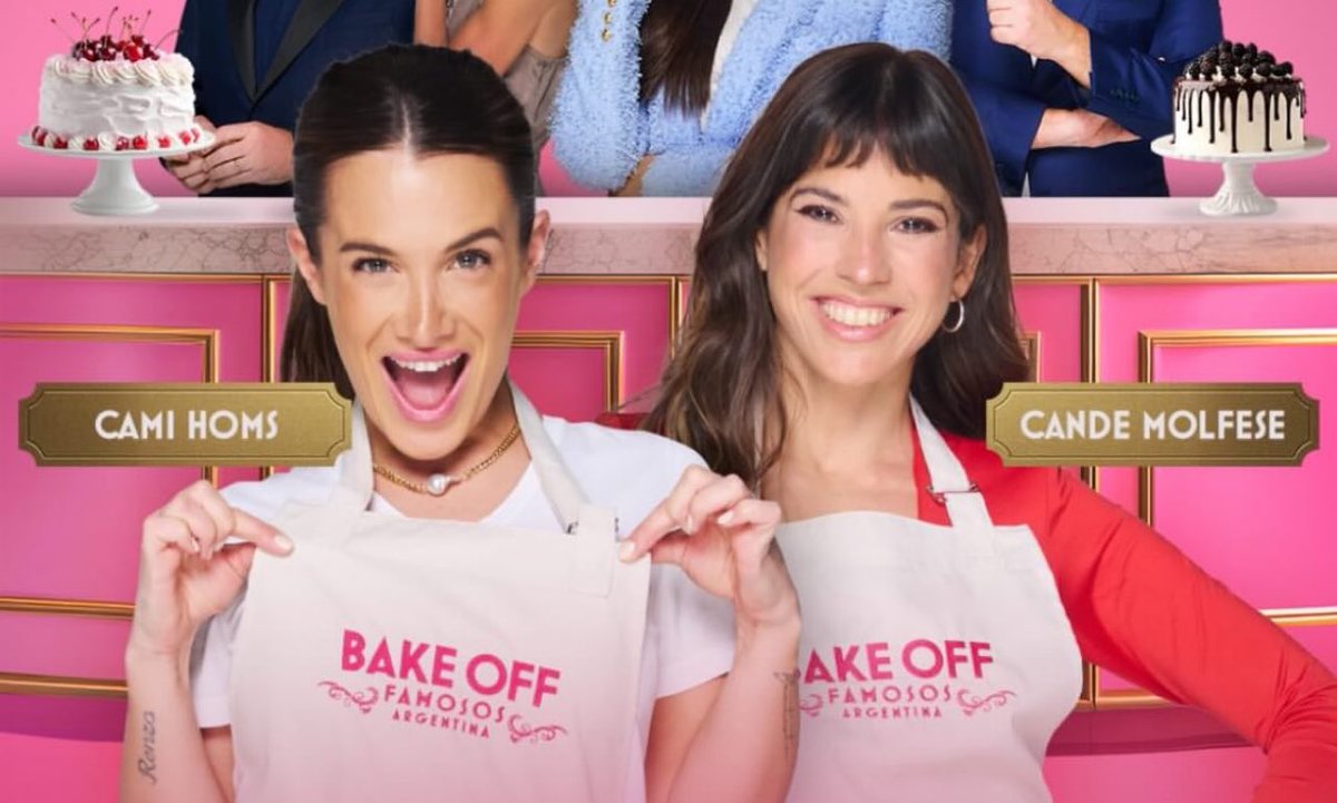 Súper Final 🔥
Lunes 21:15 Hs 
Quien queres que gane 
#BakeOffFamosos 🧁?
🔹 Cami Homs
🔹 Cande Molfese 
Comenta y RT !