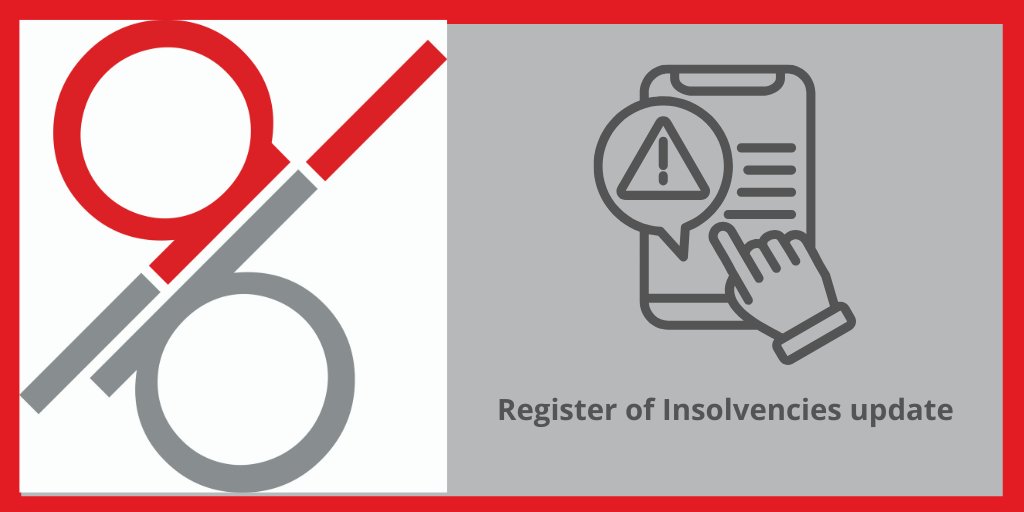 An update to the ongoing issue with the Register of Insolvencies (ROI) has been published on our website. 

bit.ly/3DjoS27
