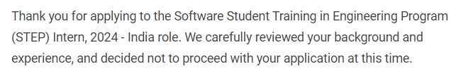 devarshh_08's tweet image. A glimpse of the many rejections I&apos;ve gotten applying for internships, the rejections are oddly motivating.

Despite all these, I kept applying at hundreds of places and finally landed an internship at Orinson Technologies!
