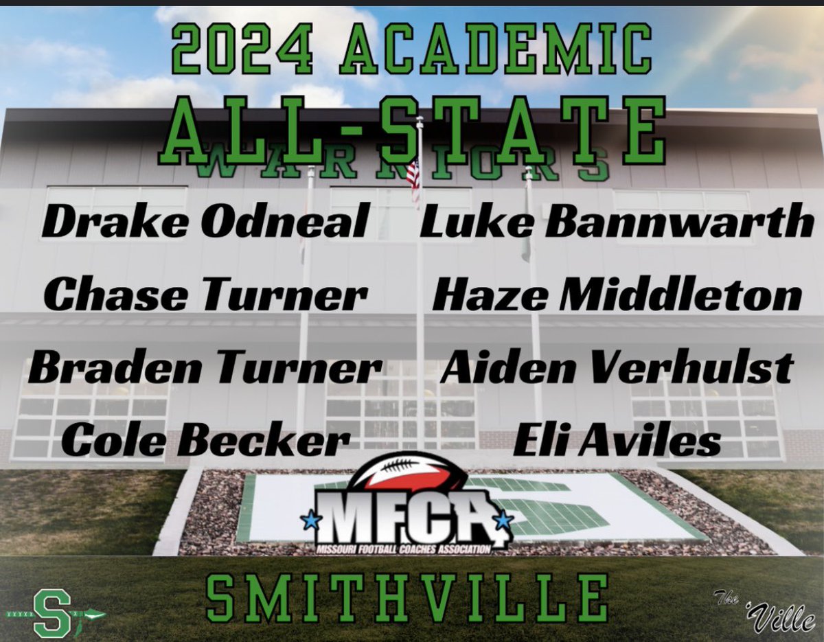 Congratulations to our guys who received  Academic All State honors. Nice work men!