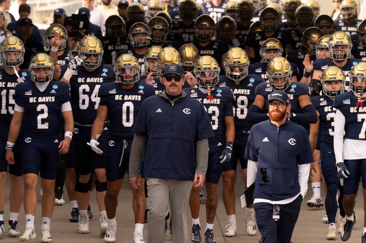UC Davis (@ucdavis) on Twitter photo LET'S π GO π AGS!
The <a href="/UCDfootball/">UC Davis Football</a> team take on South Dakota in the quarterfinals round of the Football Championship Subdivision playoffs today!
Catch the game on ESPN+ at 12 PM.
#OurUCDavis | #GoAgs LET'S π GO π AGS!
The <a href="/UCDfootball/">UC Davis Football</a> team take on South Dakota in the quarterfinals round of the Football Championship Subdivision playoffs today!
Catch the game on ESPN+ at 12 PM.
#OurUCDavis | #GoAgs